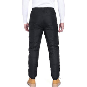 Men's Snow Pants Winter Warm <b>Down</b> Pants Insulated Utility Puffer Pants Ski Camping <b>Trousers</b> Outdoor Hiking Snowboarding - Product Image 4