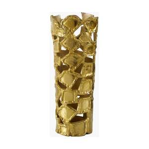 Décoration d'intérieur, table de salon, vente en gros de vases indiens modernes en aluminium avec finition dorée mate pour la décoration de la maison et de mariage - Product Image 5