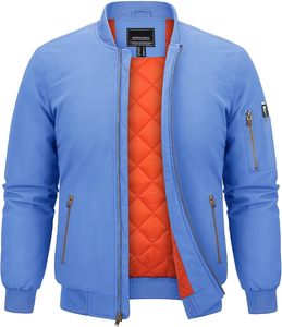 Unisex Bomber Jacket Multi-Pocket <b>Warm</b> Customizable <b>Waterproof</b> - Product Image 3
