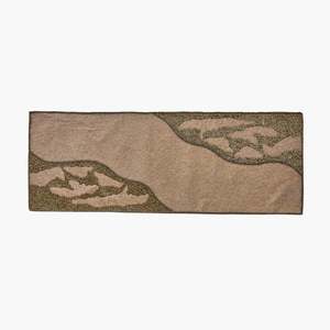 Camino de Mesa Moderno de Lino Bordado con Patrón Geométrico para Decoración del Hogar - Product Image 4