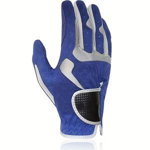 Gants de golf antidérapants confortables en cuir de chèvre Cabretta véritable avec fermeture à pression - Product Image 4