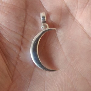 Pendentif en argent sterling 925 plaqué rhodium noir, taille 25x20MM, pour mariage, fiançailles, fête - Product Image 3