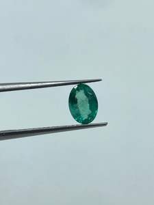 Perles d'émeraude naturelles pour la fabrication de colliers, coupe ovale 5x7mm, vert royal, taille personnalisée, prix imbattable par le fournisseur - Product Image 5