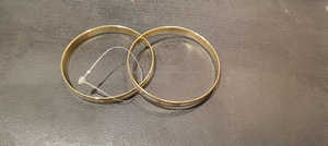 Ensemble de bracelets en laiton réglables Eternal Shine bijoux faits à la main pour des tenues décontractées et festives - Product Image 2