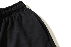 Pantalones Cortos Deportivos Negros para Hombre, de Secado Rápido, Transpirables, con Cintura Elástica y Cordón Ajustable, para Correr, Entrenamiento, Fitness, OEM al por Mayor - Product Image 5