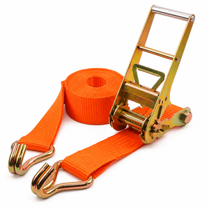 Sangle d'arrimage à cliquet robuste en polyester haute résistance 100 mm 10000 kg pour transport industriel, service OEM - Product Image 1