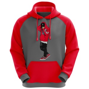 Sweat-shirts à capuche de fitness tendance de haute qualité, personnalisables par sublimation pour adultes - Product Image 1