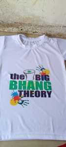 T-shirt décontracté pour homme, motif Holi, 100 % polyester écologique, respirant, anti-plis, séchage rapide, logo frontal, couleur unie - Product Image 2