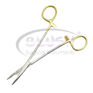 Pinza Portaagujas Quirúrgica de 5.5 Pulgadas, Acero Inoxidable, Instrumento de Precisión con Certificación CE, para Uso en Cirugía General, de Blush Surgical - Product Image 3
