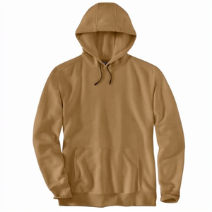 Sweat à capuche imprimé pour homme en coton épais 600 g/m², sans cordon, couleur unie, coupe oversize, décontracté, doublé, OEM - Product Image 3