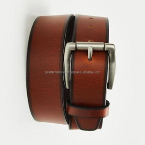 Ceinture en cuir véritable à boucle réglable en alliage, style décontracté, pour hommes et femmes, vente en gros à prix avantageux - Product Image 5