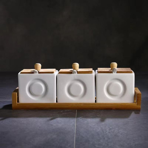 Oriental Wooden Food <b>Storage</b> <b>Box</b> With Tray Containers With Airtight Lids For Kitchen Food Preservation <b>Stackable</b> <b>Storage</b> <b>Box</b> - Product Image 3