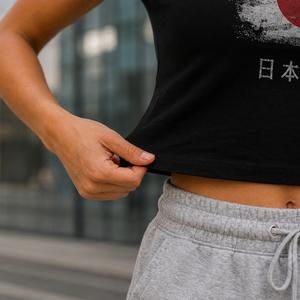 Custom Country Flag Baby Tee Women <b>Y2K</b> Crop <b>Top</b> Polyester Spandex Knit Anti Pilling T-Shirt - Product Image 5
