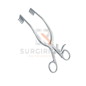 Écarteurs chirurgicaux auto-rétentionnels Blush à pointes mues en acier inoxydable allemand certifié CE, instrument chirurgical manuel, garantie 1 an - Product Image 3