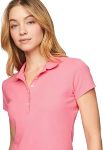 เสื้อโปโลผู้หญิงคุณภาพสูง ป้องกันรอยยับ ระบายอากาศ แห้งเร็ว ขายดี ราคาสมเหตุสมผล รับสกรีนโลโก้ - Product Image 2