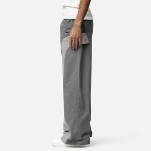 Pantalones Deportivos Colorblock para Hombre con Logotipo Personalizado, Pantalones de Chándal de Nailon y Poliéster, Bolsillo Tipo Paracaídas, Secado Rápido, Ropa Deportiva Ligera - Product Image 4