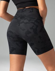 Shorts Deportivos de Cintura Alta para Mujer, Ecológicos, de Poliéster y Elastano, Color Sólido, Elásticos, Ropa Deportiva, Tejido Sin Costuras, Personalizados - Product Image 4