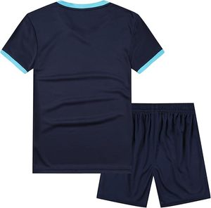 Tenue de football professionnelle unie, anti-humidité, à séchage rapide, sans logo, pour équipe. - Product Image 2