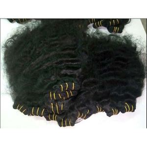 ผมคนอินเดียแท้ขนาด10-34นิ้วผมมนุษย์แบบยังไม่ได้แปรรูป - Product Image 2