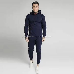 ชุดฮู้ดดี้และกางเกงวอร์มผ้าฝ้ายหนานุ่มคุณภาพสูง ปี 2026 สำหรับผู้ชาย ลายพิมพ์นูน ชุดแทรคสูทแบบซ้อนทับสำหรับผู้ชาย ปี 2026 - Product Image 1