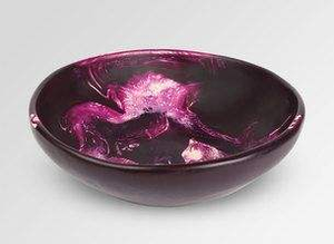 Resin Bowls Unique Shape Luxury Heat Resistant Hotel & Restaurant <b>Dinnerware</b> Dessert Server - Product Image 2
