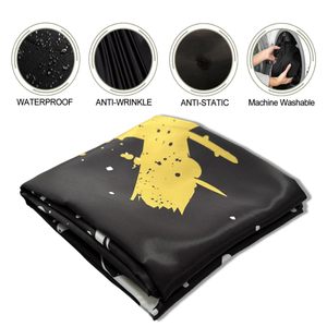Capa de Barbero Ligera Más Vendida, con Logotipo Personalizado, Transpirable, de Poliéster, para Salón de Belleza, Peluquería - Product Image 3