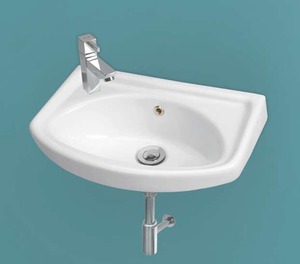 ขนาด 18"X12" รุ่น BANTIUM พร้อมดีไซน์ทรงกลมและทรงเหลี่ยมในอ่างล้างหน้าขนาด 450X300 มม. - Product Image 2