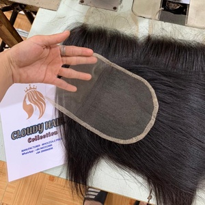 ฝาปิดลูกไม้โปร่งแสงแบบ HD 4x4 5x5 6 13x4 13X6ส่วนหน้าปิดลูกไม้แบบโปร่งใส - Product Image 2