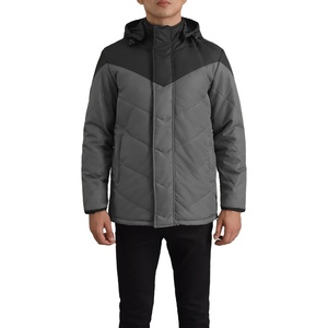 <b>Men's</b> Casual Thermal Puffer <b>Jacket</b> Thick Winter Outerwear Winter <b>Men's</b> Outdoor Cotton Puffer <b>Jacket</b> <b>Warm</b> Parka Coat - Product Image 1