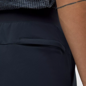 กางเกงขาสั้นผ้าแคนวาสผู้ชาย ระบายอากาศได้ดี โพลีเอสเตอร์/คอตตอน เอวยางยืดปานกลาง มีกระเป๋า ลายเรียบ สำหรับวิ่งและออกกำลังกาย - Product Image 6