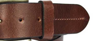 Ceintures pour hommes en cuir véritable, style vintage, robustes, avec boucle en alliage, largeur personnalisable, vente en gros, meilleures ventes 2026 - Product Image 4