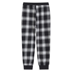 Pantalones de Pijama Largos y Ligeros para Hombre, de Franela de Secado Rápido, Ajuste Holgado, con Cintura Alta con Cordón y Estampado - Product Image 2
