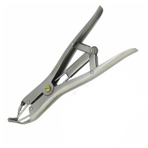Pince d'application d'anneaux de castration en acier inoxydable professionnelle, réglable et durable, instrument vétérinaire pour le bétail - Product Image 6