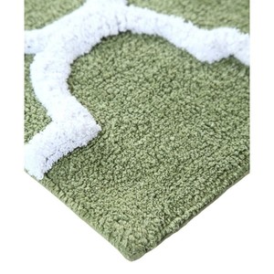 High Absorbency 100% Cotton Anti-Slip Eco-Friendly Bath <b>Mats</b> Durable Non-Fading Easy Wash for Home & Hotel Daily Use - Product Image 6