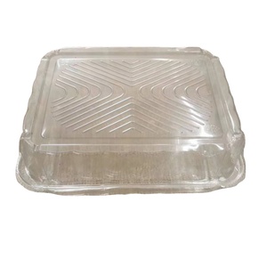 Big business super food area large plastic food box clamshell buckle type