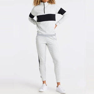 Nueva Moda, Tejido Grueso de Alta Calidad, Pantalones Rectos para Mujer, Frente Plano, Forro Polar de Algodón, Ecológicos, Transpirables, Cierre con Cordón, Invierno - Product Image 6