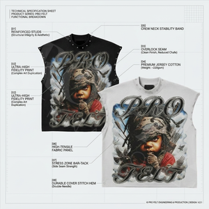 Débardeur sans manches personnalisé avec logo pour homme, style streetwear oversize, imprimé, tendance punk, pour l'été - Product Image 3