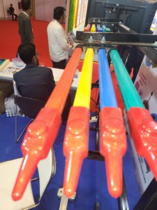 250A Green DSL Busbar System EOT Crane 4.5M Conductor Rail 240V 50Hz Power Track High Temp 85C 4 <b>Sockets</b> Bolt Joint POWER - Product Image 5