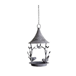 Nouvelle Tendance : Mangeoire et Abreuvoir Décoratif de Luxe en Métal pour Oiseaux, Suspendu, Résistant aux Intempéries et à la Rouille, Idéal pour Jardin et Maison - Product Image 2