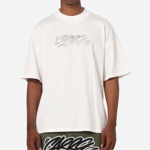 Nouveauté T-shirt imprimé DTG surdimensionné 100% coton, streetwear haut de gamme, mode estivale, logo personnalisé, tee-shirt unisexe, séchage rapide - Product Image 1