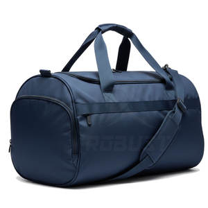 Bolsa de Gimnasio Plegable Ligera con Compartimento para Zapatos, Diseño Redondo Moderno, Estilo Casual de Poliéster para Entrenamientos Diarios y Fitness - Product Image 6
