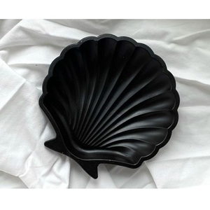 Wholesale Price Brass Gold Modern Jewelry Display Stand <b>Small</b> Handmade Gift Shell Trinket Shape 10 CM Metal Storage Tray - Product Image 5