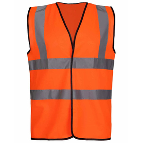 เสื้อกั๊กนิรภัย ระบายอากาศได้ดี สะท้อนแสง มาตรฐาน ANSI Class 2 กันน้ำ ไฟ LED กระพริบ น้ำหนักเบา ผลิตจากโพลีเอสเตอร์ - Product Image 5