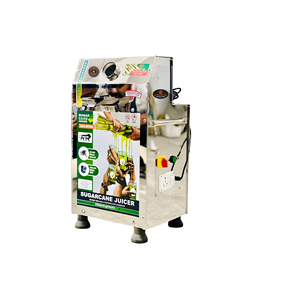 Extractor de jugo de caña de azúcar Hydroplus International premium, cuerpo de acero inoxidable, sistema de tres rodillos, protección contra sobrecarga, marcha atrás y adelante. - Product Image 1