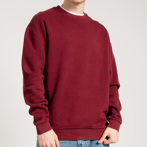Sweat-shirt oversize pour homme, coton molletonné premium, col rond, manches longues, style décontracté, streetwear urbain, confortable - Product Image 1