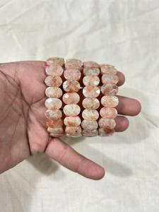 Natural Gemstone Faceted Eco-Friendly Wedding <b>Stretch</b> <b>Bracelets</b>-Durable Lightweight - Product Image 6