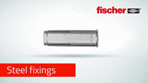 Fischer EA II M8x30 ZP DROP-in-Anchor bullet รัดคอนกรีตไม่แตกเหล็กคาร์บอนชุบสังกะสีขยาย - Product Image 2