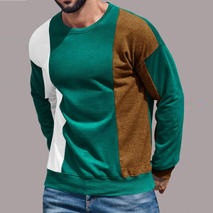 เสื้อสเวตเชิ้ตคุณภาพสูงสำหรับผู้ชาย ผ้าฝ้ายนุ่ม ระบายอากาศได้ดี เสื้อสเวตเชิ้ตแบบมืออาชีพ เสื้อสเวตเชิ้ตผู้ชายสั่งทำพิเศษ ระบายอากาศได้ดี - Product Image 1