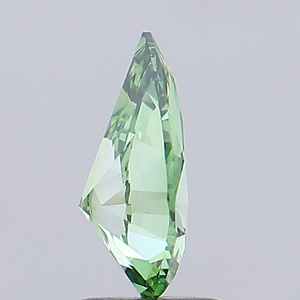 เพชรสีเขียวสดใส 1.00 กะรัต รูปทรงลูกแพร์ VS1 พลอยสีเขียวธรรมชาติ ความเจิดจรัสสูง พร้อมความโดดเด่นระดับนักสะสมชั้นสูง - Product Image 2