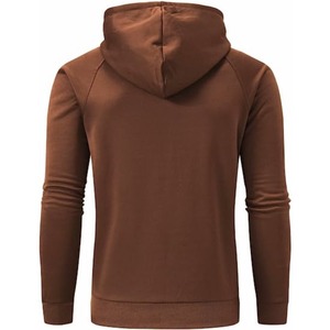 Sudadera con capucha unisex vintage de doble cremallera, 200 g, gruesa, estilo urbano, con logo personalizado, esencial para el invierno - Product Image 2